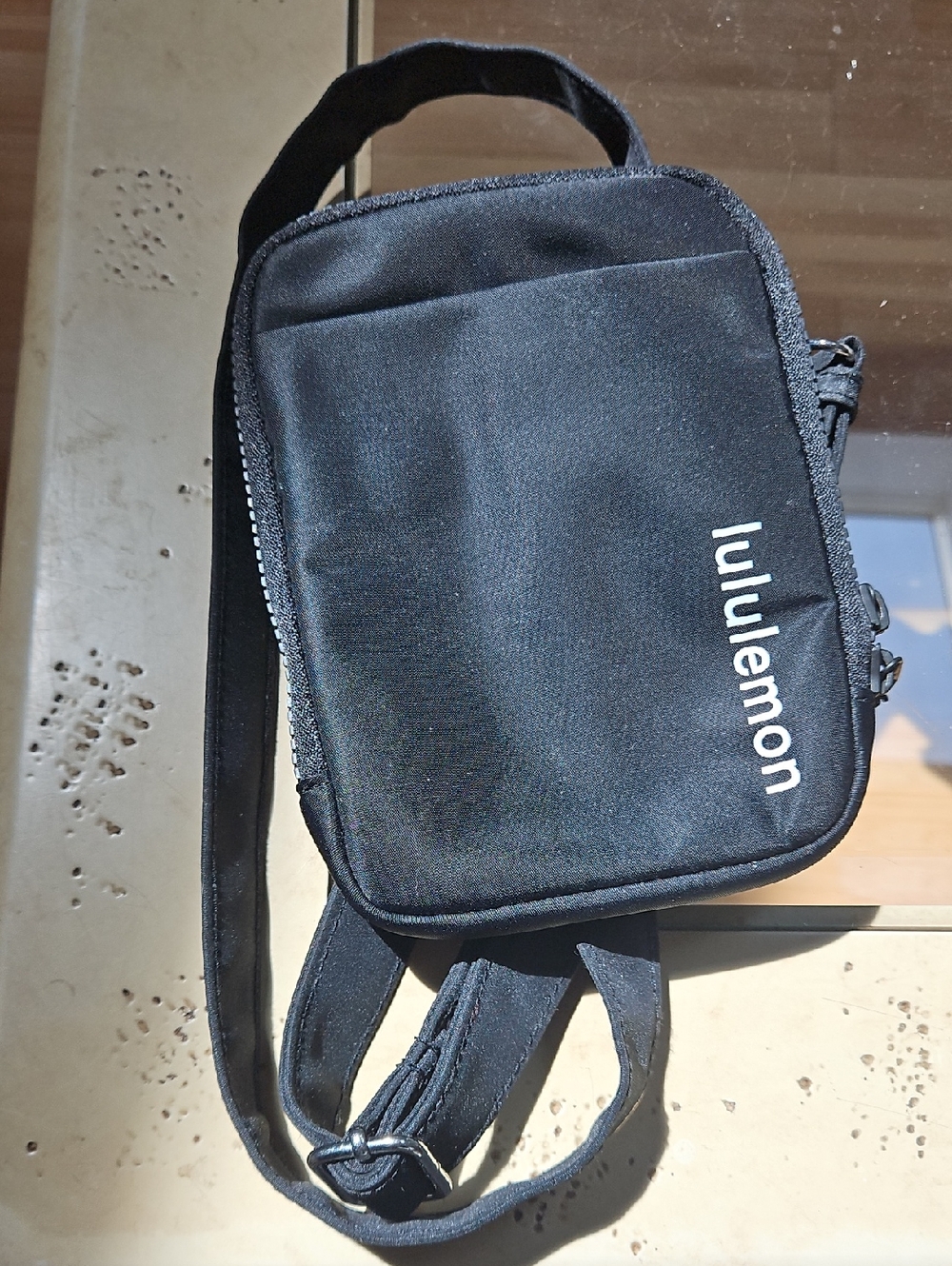 lululemon athletica Black Compact Crossbody Sling